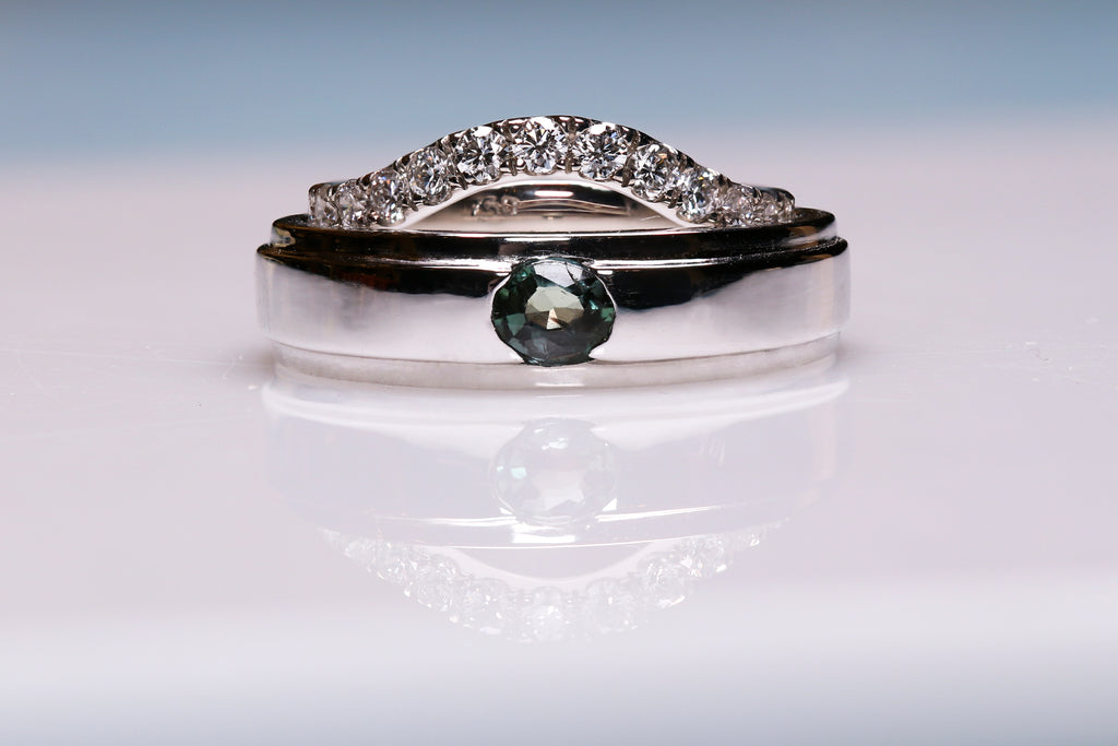 Emerald, Alexandrite and Sapphire