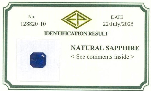 1.210ct Natural Blue Sapphire (Heated) Sri Lanka - Far East Gems & Jewellery