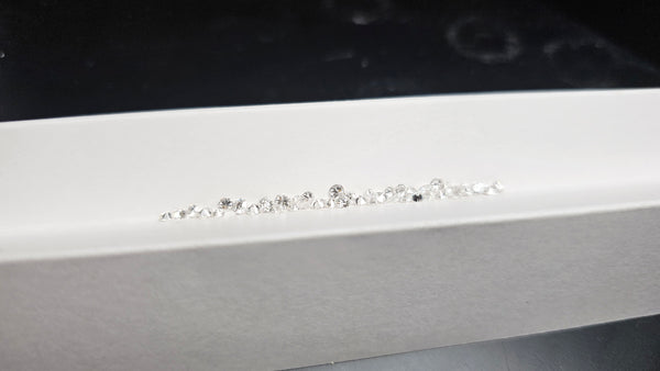 Natural Melee Diamonds (min 1ct order) 2.1mm - 2.7mm DEF VS2+ VG+ make - Far East Gems & Jewellery