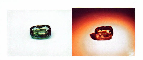 3.10ct Natural Colour Changing Alexandrite Cushion
