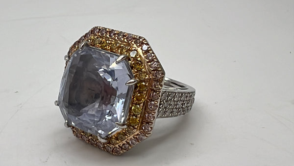 Light Purple Sapphire Ring - Far East Gems & Jewellery