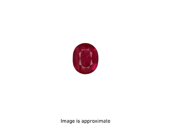 3.0ct Natural Red Ruby ( Heated) Thailand - Far East Gems & Jewellery