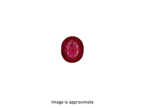 2.44ct Natural Red Ruby ( Heated) Thailand - Far East Gems & Jewellery