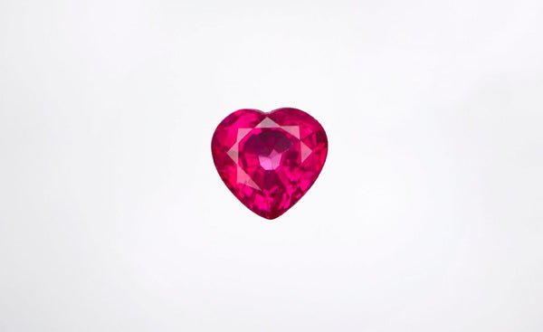 0.61ct Natural Purple-Red Ruby(Heated-Minor Residue) - Far East Gems & Jewellery