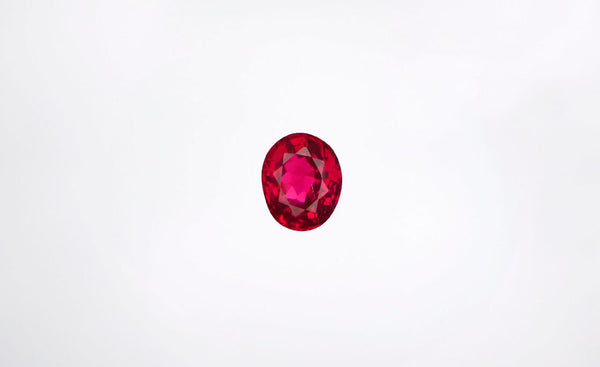 0.58 Natural Purplish Red Ruby - Far East Gems & Jewellery