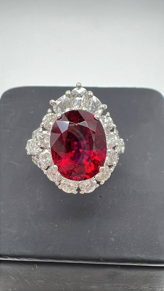 Rubellite Ring - Far East Gems & Jewellery