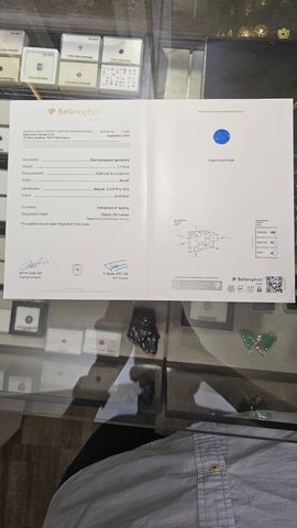 Royal Blue Sri Lanka Sapphire 1.13ct round - Far East Gems & Jewellery