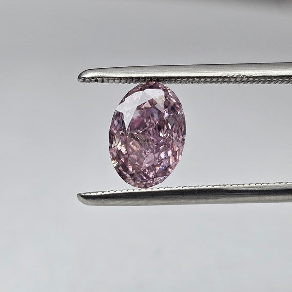 Natural 1.02ct Fancy Purple-Pink I2 GIA 6482904915