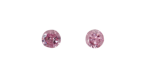 Argyle Pink Diamonds, 2pc, 0.28ct - Far East Gems & Jewellery