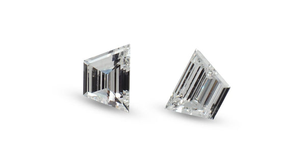 Trapezium White Diamonds, 0.88ct - Far East Gems & Jewellery
