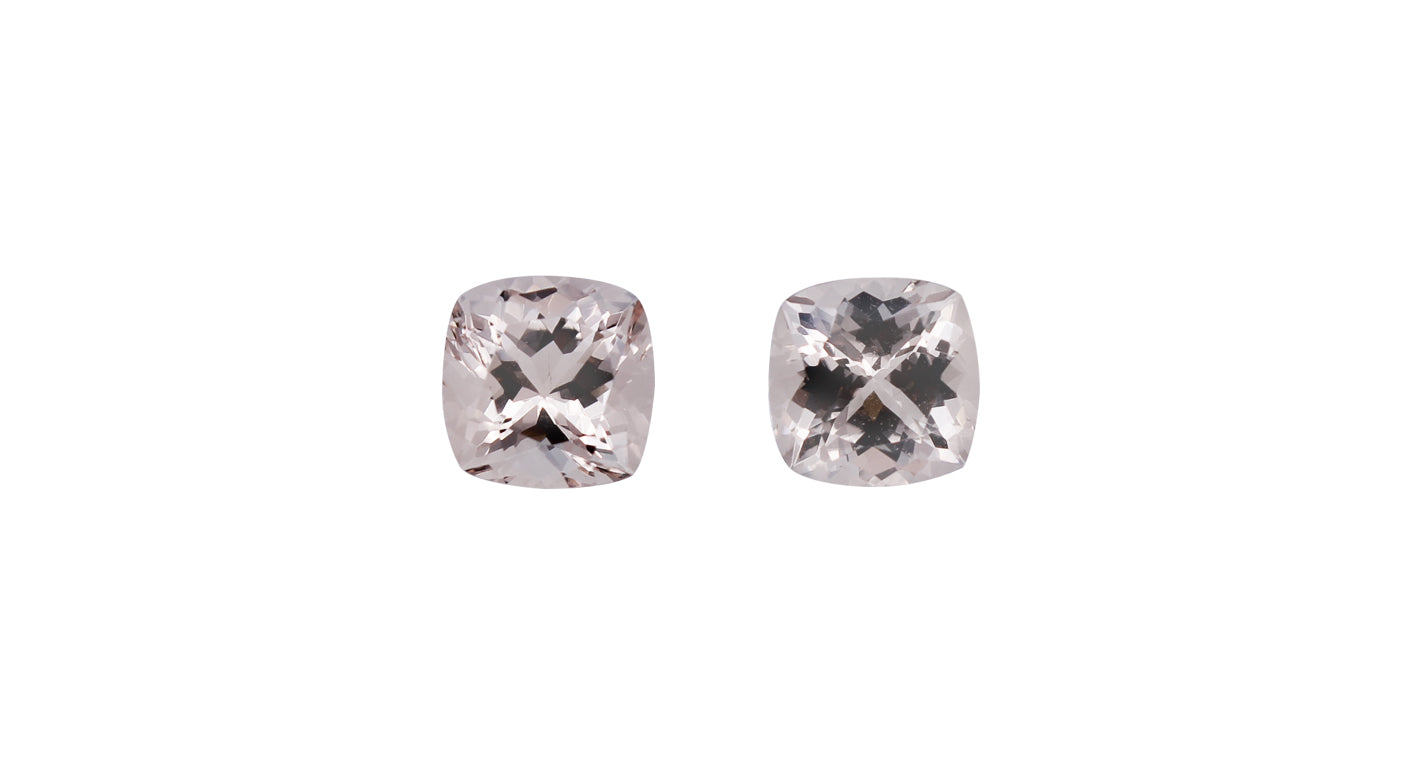 Morganites, 2.77ct - Far East Gems & Jewellery