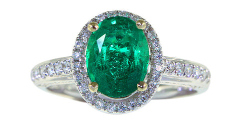 Emerald Ring 1.19ct - Far East Gems & Jewellery