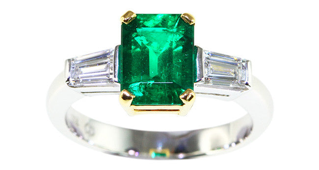 Emerald Ring 1.36ct - Far East Gems & Jewellery