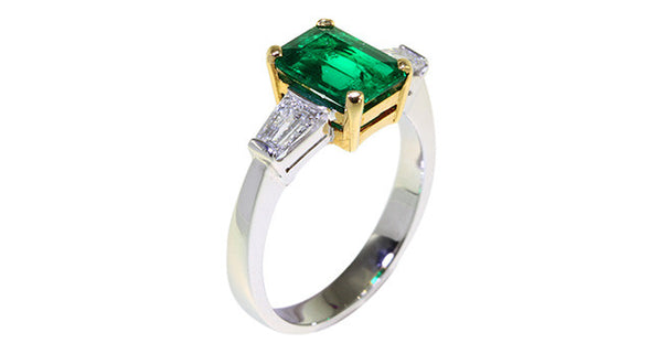 Emerald Ring 1.36ct - Far East Gems & Jewellery