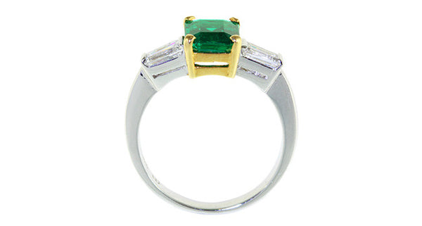 Emerald Ring 1.36ct - Far East Gems & Jewellery
