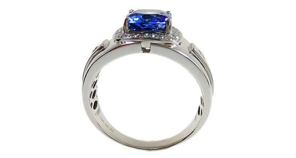 Blue Sapphire Ring 3.07ct - Far East Gems & Jewellery
