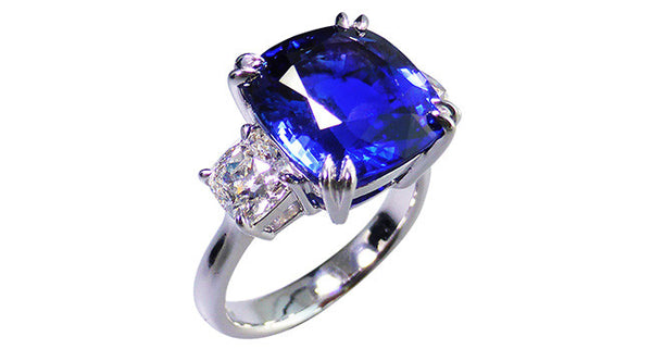Natural Sapphire Ring 8.01ct - Far East Gems & Jewellery